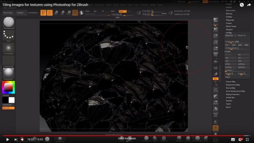 Tiling Images for textures using Photoshop for 3D ZBrush